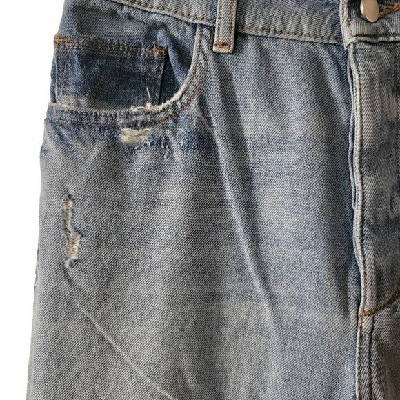 DL 1961Jerry High Rise Non-Stretch Straight Leg Jeans - Picture 7 of 13